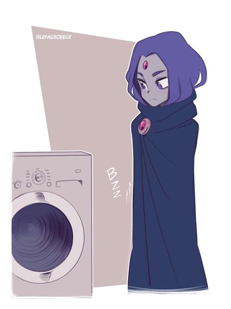 raven rule 34|questionable, artist:lefauxcreux, raven (dc), cartoon network, dc, .